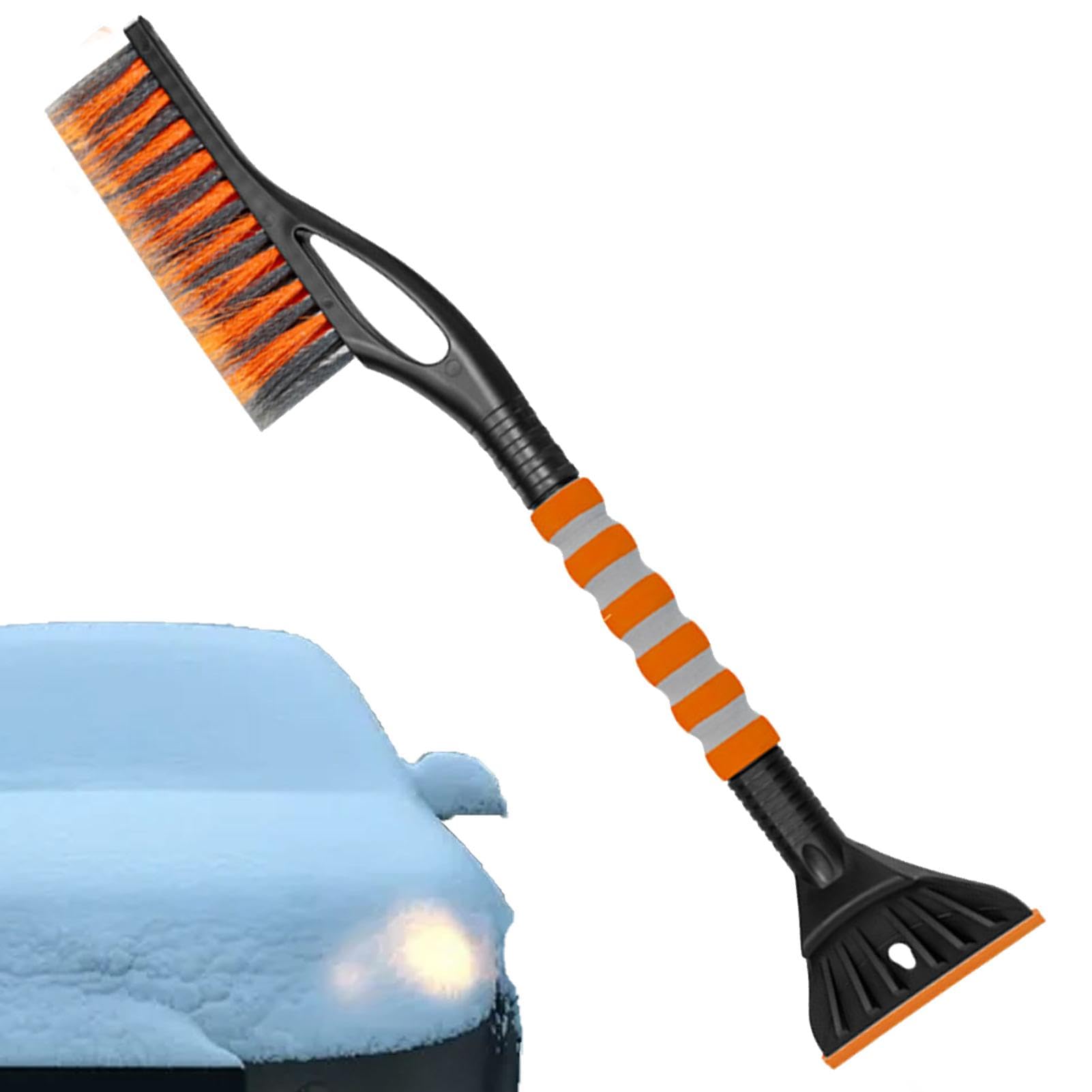 Snow Brush And Ice Scraper | Abnehmbarer Eiskratzer | Auto Snow Scraper, Winter Car Zubehör, Automotive Snow Brush, Snow Brush, Truck Ice Scraper, Snow Removal Tool, Snow Brush For Car, von Générique