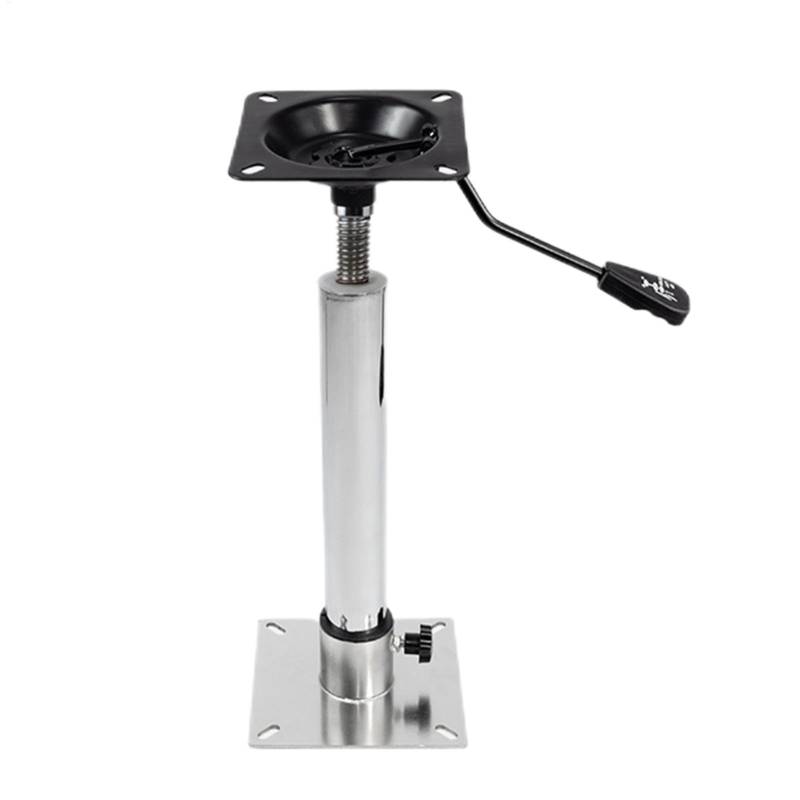 Telescopic Boot Seat Pedestal, Yacht Seat Pedestal, Boot Seat Mounting Base, Telescopic Marine Pedestal für Marine Seating Stabilität & Komfort – Ideal für Boote, Yachten & Fishing 54 – 69 cm von Générique