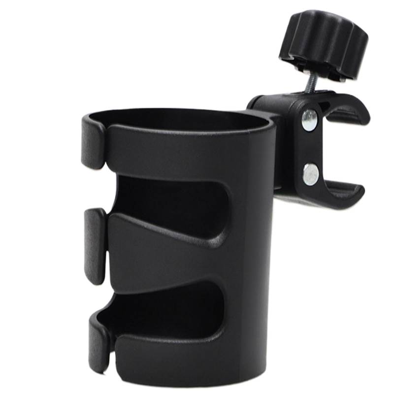 Travel Cup Holder, Vielseitiger Flaschenhalter, Lightweight Bottle Holder, Adjustable Stroller Holder, Sicherer Trinkhalter für Wasserflaschen, Kaffeebecher, Babyflaschen von Générique