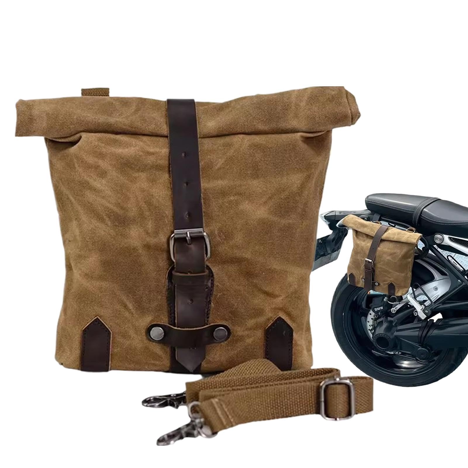 Wasserfeste Werkzeugtasche, Motorrad-Gear-Aufbewahrungslösungen, kompaktes Motorrad-Tool-Kit, Easy Access Motorradtasche, vielseitig einsetzbar, für Motorrad, Reparaturwerkzeug, funktionelle von Générique