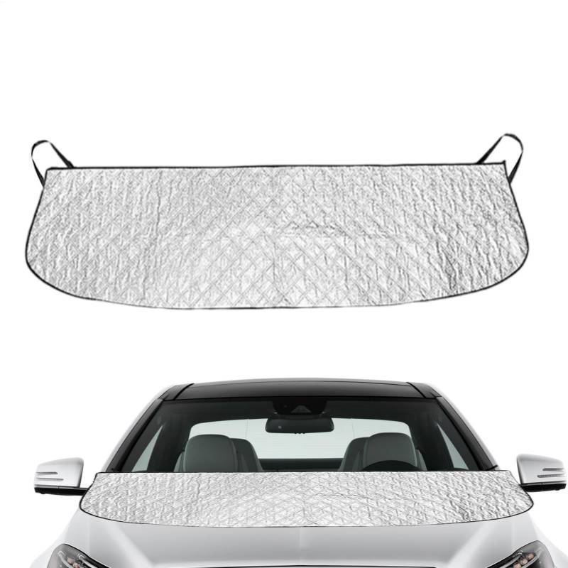 Windshield Cover für und Schnee, Winter Frostschutz für Autos und Trucks, silberner Windschutz, Sonnenschutz und Schneeschutz, Heavy Duty Frostschutz für Winter, und Schneeschild von Générique