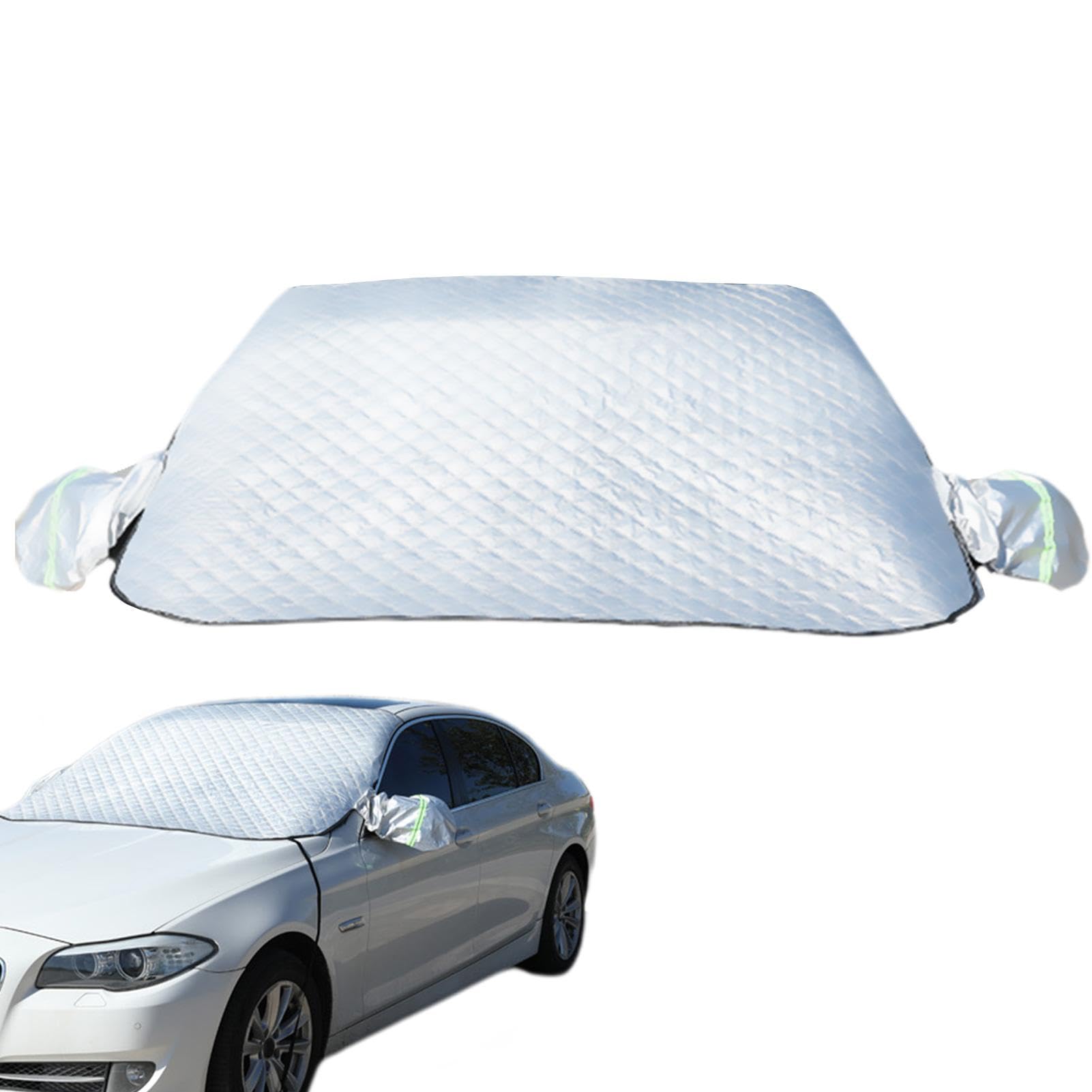 Winterschutzhülle, Schneeschutzhülle für Trucks, All-Weather Windshield Cover, tragbarer Autoabdeckung, Thick Windshield Protector, Heavy-Duty Frost Cover für Truck, RV, von Générique