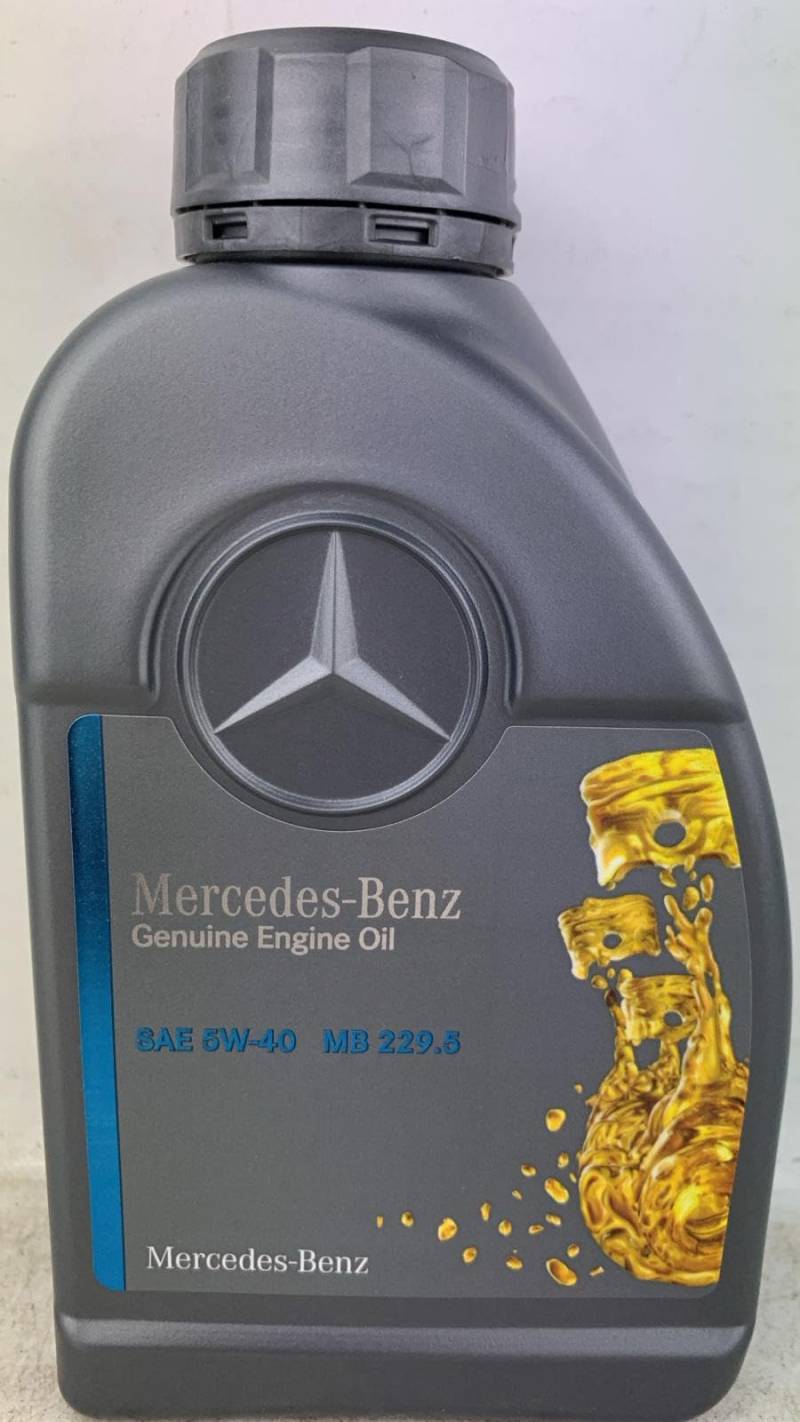 0,5 Liter Mercedes-Benz Original Motorenöl 5W-40 - MB 229.5 von Generisch