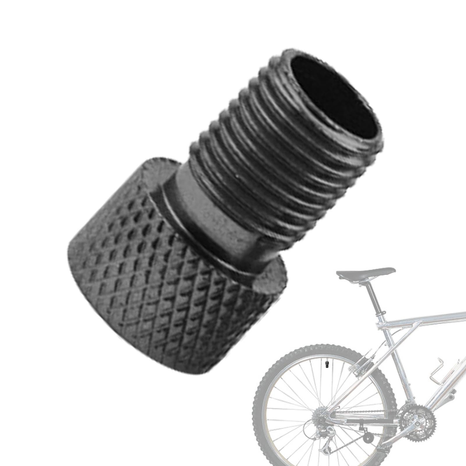 1/5 Stück Ventil Adapter - Fahrradventil Adapter Mit Dichtring | Autoventil Adapter Luftpumpe Adapter | Französisches Ventil Adapter Für Fahrradpumpe Standpumpe Luft- Ballpumpe von Generisch