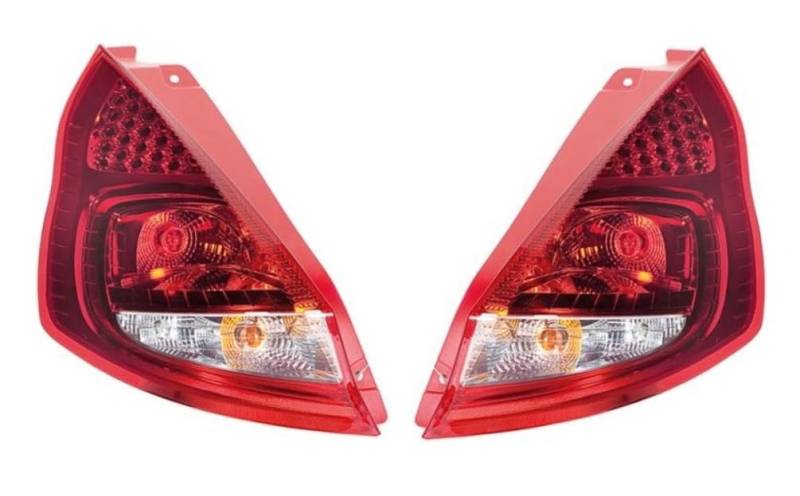 1 Paar/Set links – rechts hinten hinten rechts Lampe passend für Ford Fiesta II 2008–2013 von Generisch