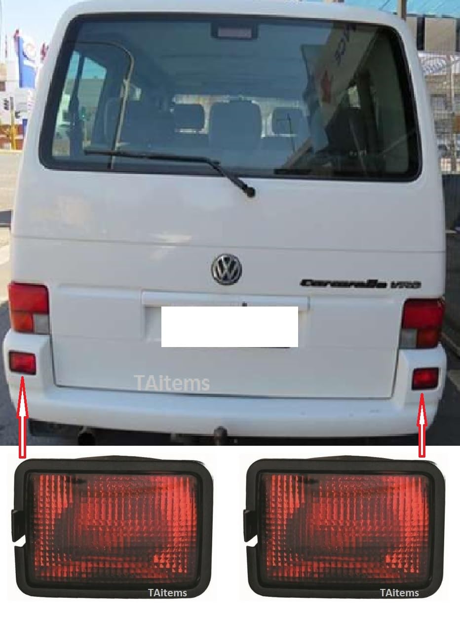 1 Paar Nebelschlussleuchten, passend für Volkswagen VW T4 1990–2003 von Generisch