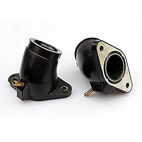 2 Stück Motorrad-Vergaser-Ansaugkrümmer-Schnittstellenstiefel for Yamaha XVS650 1997-2007 XVS 650 1998 1999 2000 2001 2002 2003 2003 von Generisch