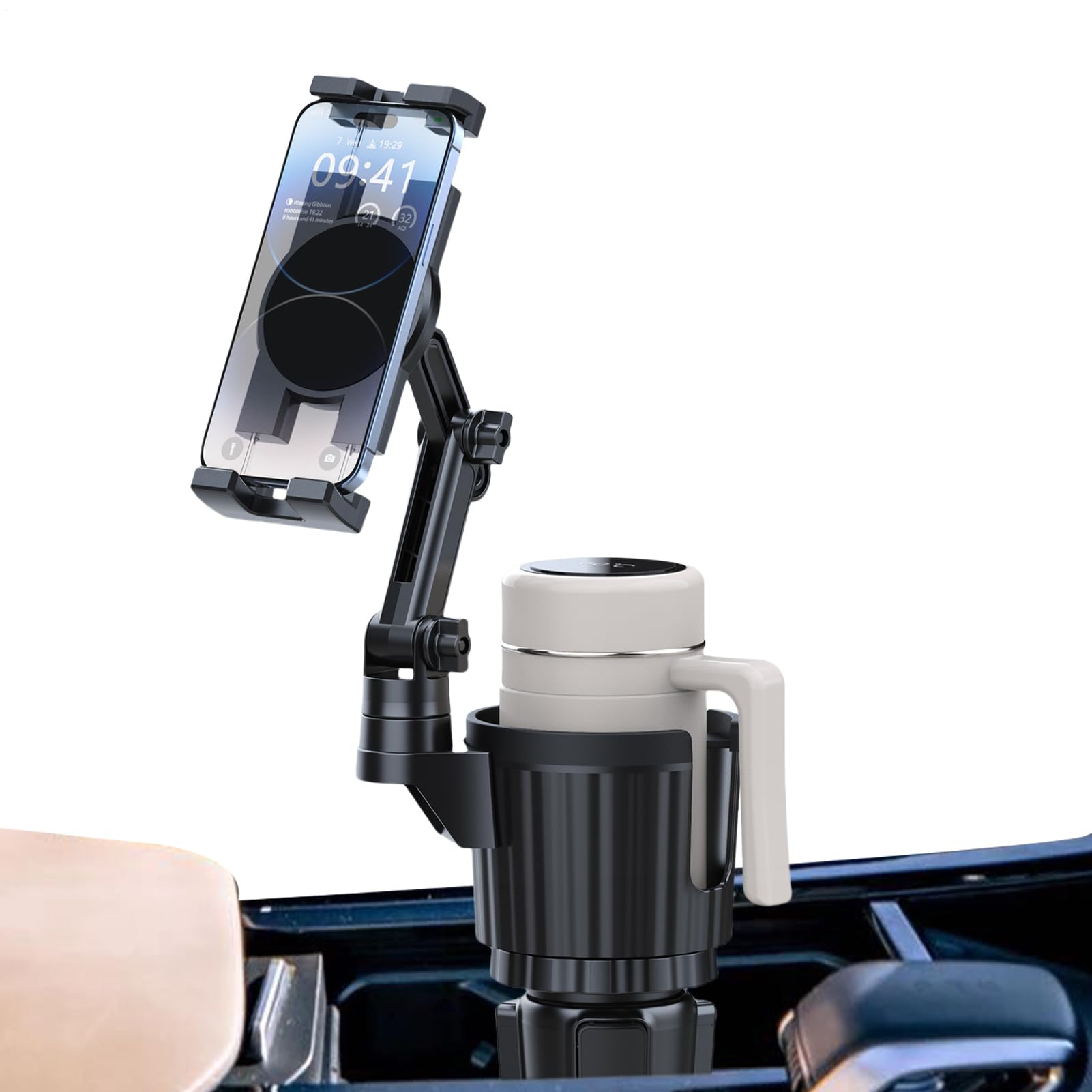 2-in-1 Becherhalter & Handyhalter - 2-in-1 Auto Halter Expander Für Smartphone & Getränk - Multifunktionaler Auto-Adapter Für Smartphones Und Trinkflaschen 2-in-1 Becherhalter & Handyhalter - 2-in-1 Auto Halter Expander Für Smartphone & Getränk - Multifunktionaler Auto-Adapter Für Smartphones Und Trinkflaschen von Generisch