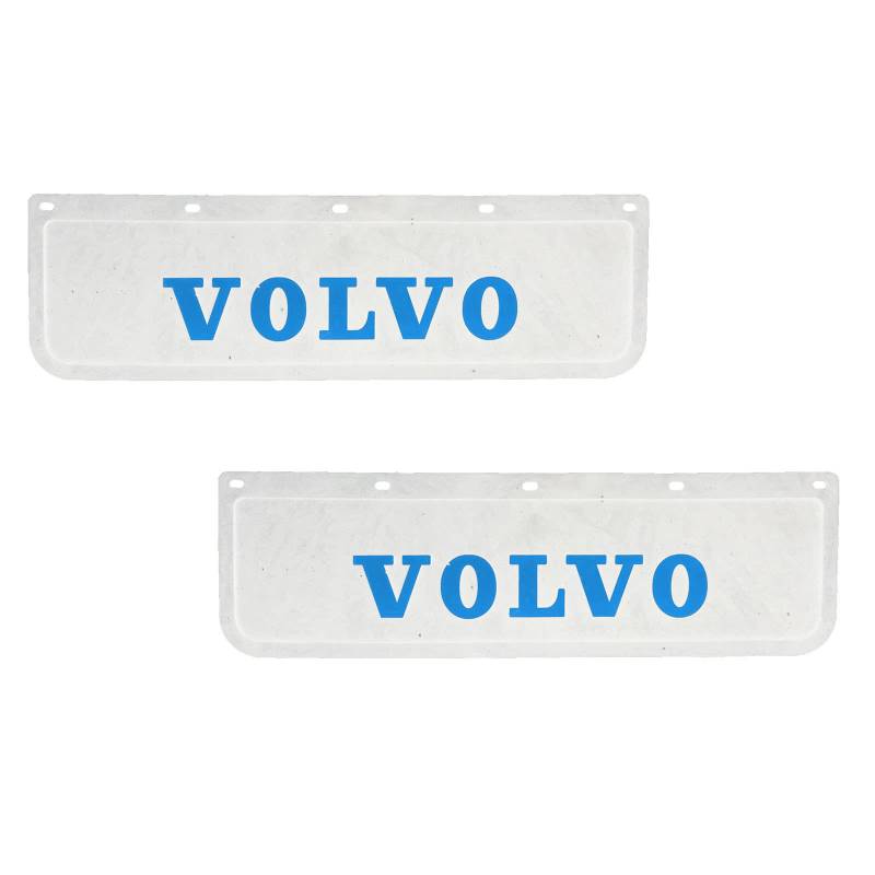 2X Schmutzfänger Schmutzlappen Spritzlappen für Volvo LKW 60x18cm Hartgummi von Generisch