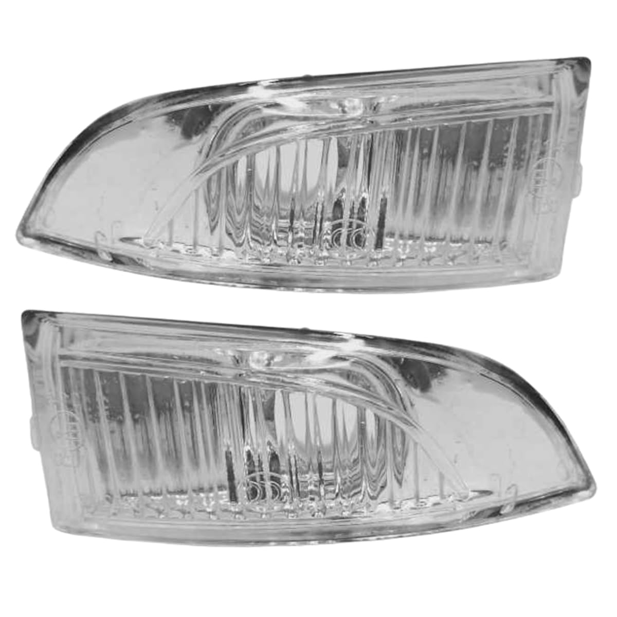 2x Spiegelblinker Links Rechts Satz Paar Weiß Mit E-Prüf Außenspiegel Blinker Seitenblinker Blinkleuchte Kompatibel Mit Renault Megane 3 III Coupe Fluence Scenic 3 Laguna 3 Coupe 261656470R 261609550R von Generisch