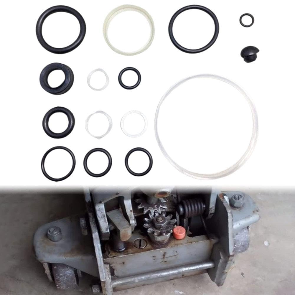 Generisch 3-Tonnen-Wagenheber-Öldichtungs-Reparatur-Set, 15-teilig, Auto-Reparaturwerkzeug, hydraulischer Wagenheber, Öldichtung, O-Ring, kleines Zubehör von Generisch