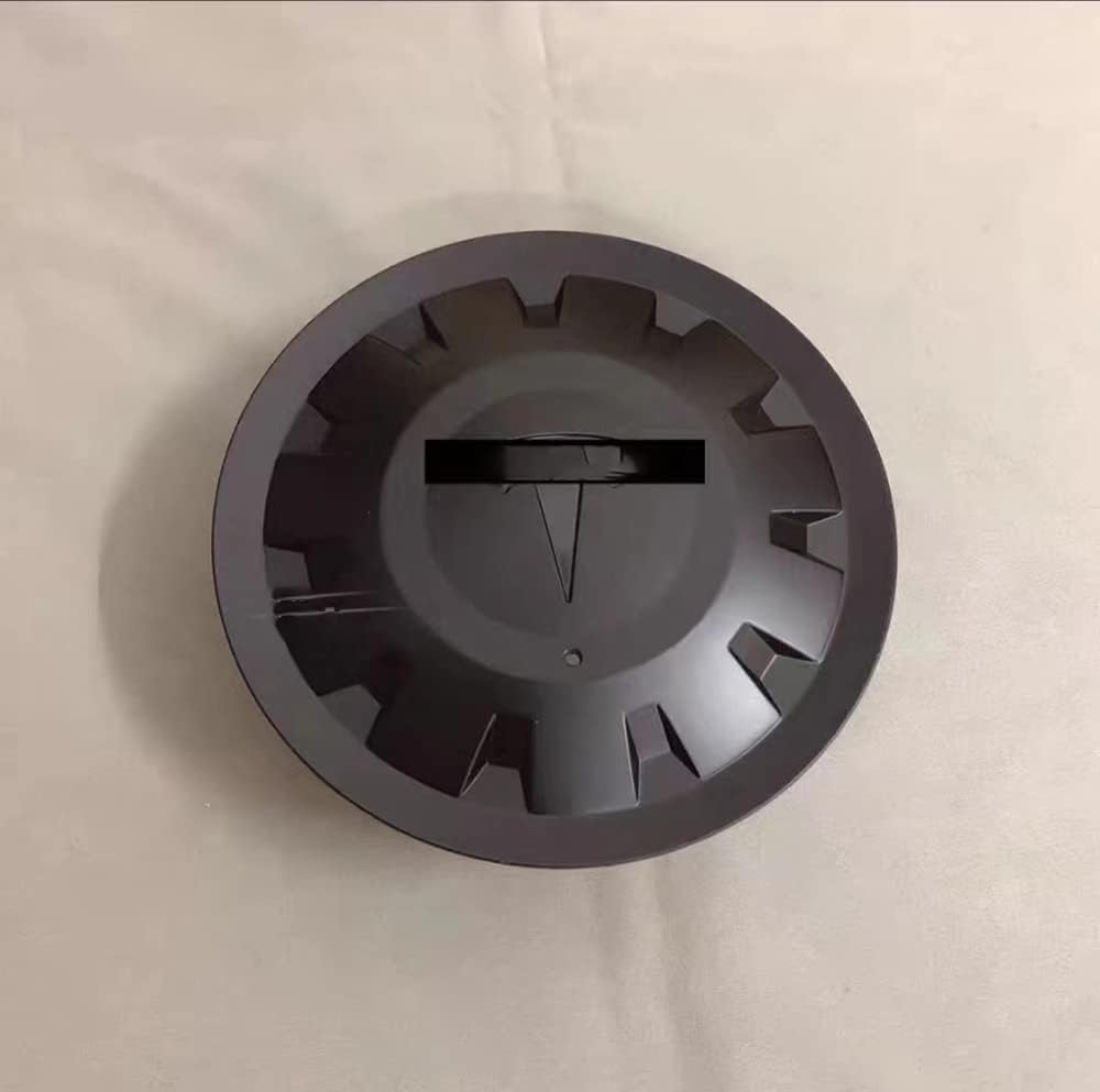 4 Stück Auto Radnabenkappen Center Caps Nabendeckel, Compatible with Tesla Model 3 Model Y 20 inches Wheel Center Caps Auto Dekoration Abzeichen Zubehör,Model Y 21 inches-normal von Generisch