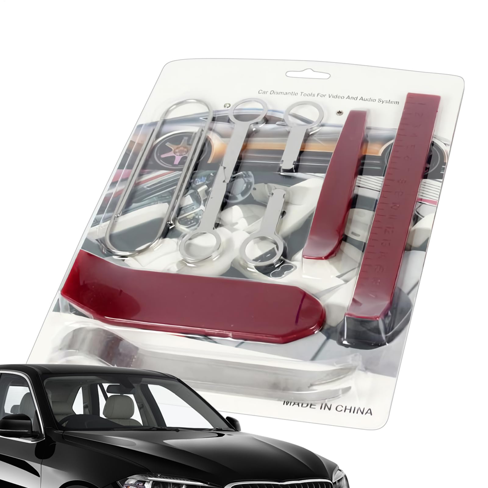 Abtrennwerkzeug-Set Für Verkleidungen | Kfz-Panel Abnahme Werkzeug Set,10-teiliges Präzisions-Set Mit Ergonomischen Kratzgeschützten Hebelwerkzeugen Für Innenraumaufbereitung Abtrennwerkzeug-Set Für Verkleidungen | Kfz-Panel Abnahme Werkzeug Set,10-teiliges Präzisions-Set Mit Ergonomischen Kratzgeschützten Hebelwerkzeugen Für Innenraumaufbereitung von Generisch