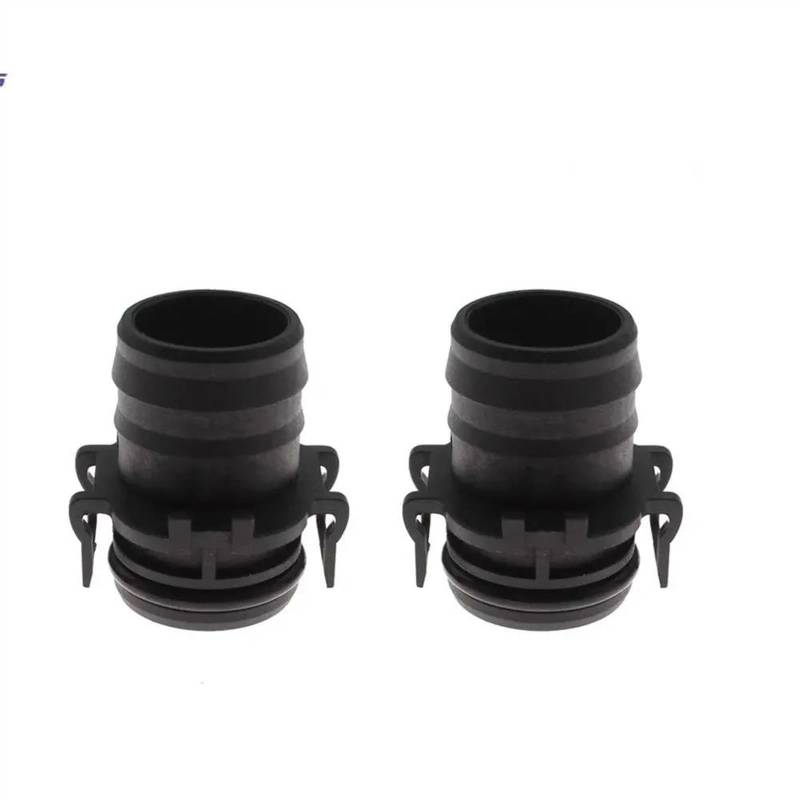 Ansaugschlauch 1/2/5/10 Luftfilter Flow Intake Schlauch Rohr Clip Für VOLVO Für C30 S40 V50 19A673EJ 30680774 7M519A673E Lufteinlassschlauch(2 PCs) von Generisch