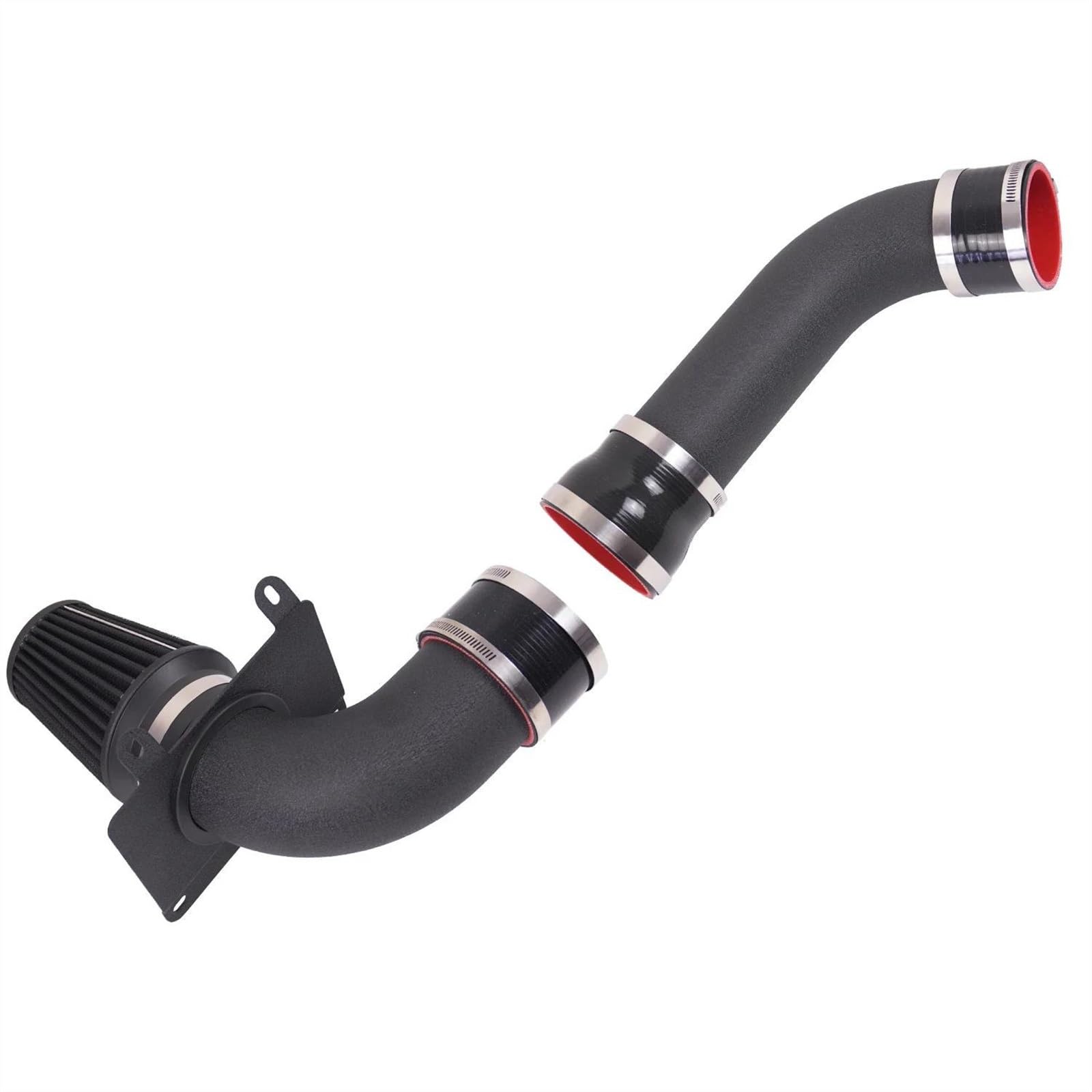 Ansaugschlauch Turbo-Luftansaugrohr-Set Passend Für Ford Für Mustang (GT/LX) 5,0 L V8 Gas 1987–1993 Mit High-Flow-Luftfilter Fahrzeugmodifikation Lufteinlassschlauch von Generisch