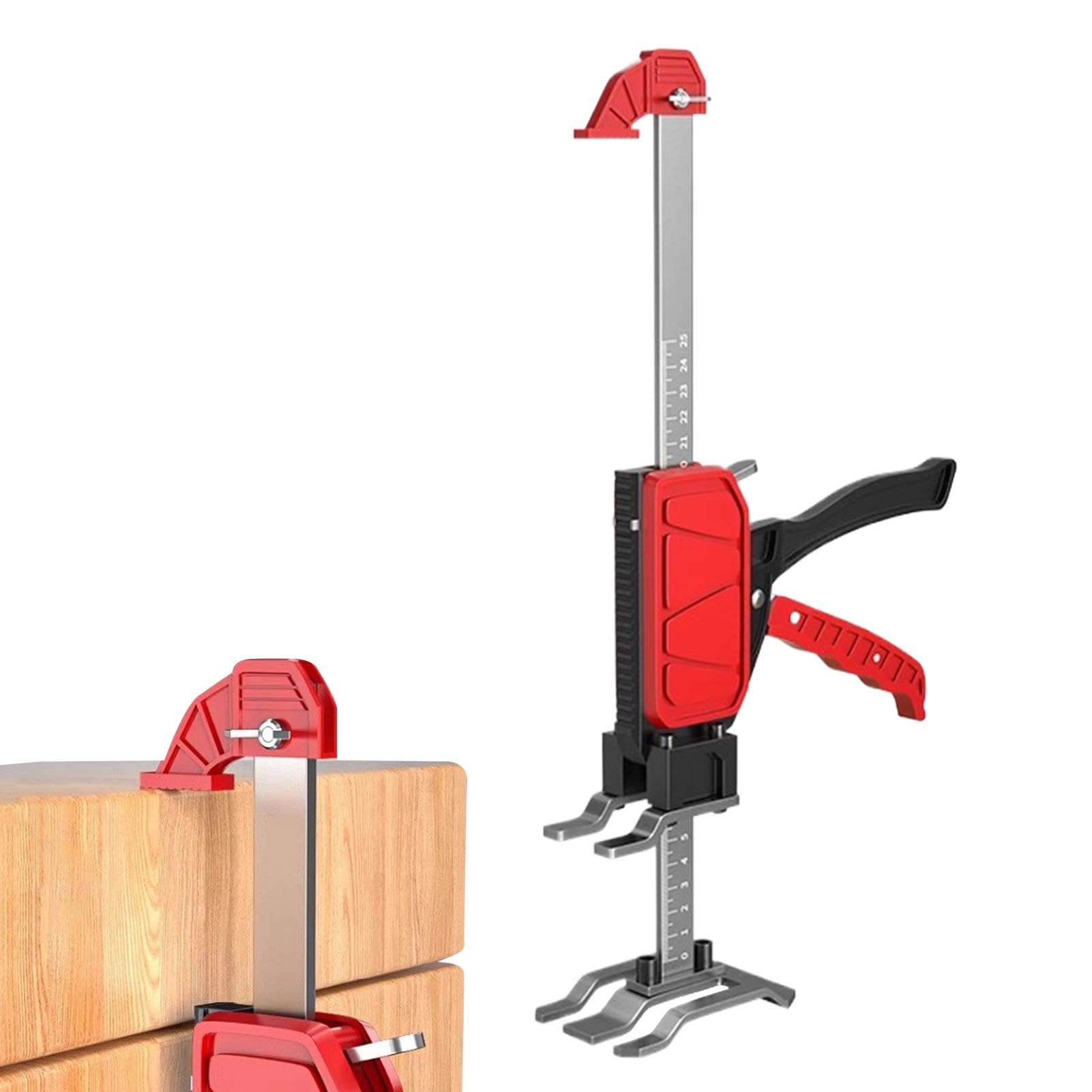 Arm Jack Lift, Furniture Jack Tool, Cabinet Jack Tool, Heavy Duty Jack, Heavy-Duty Arm Jack with 200kg Load-Bearing Capacity for Woodworking, Furniture and Cabinet Installation von Generisch