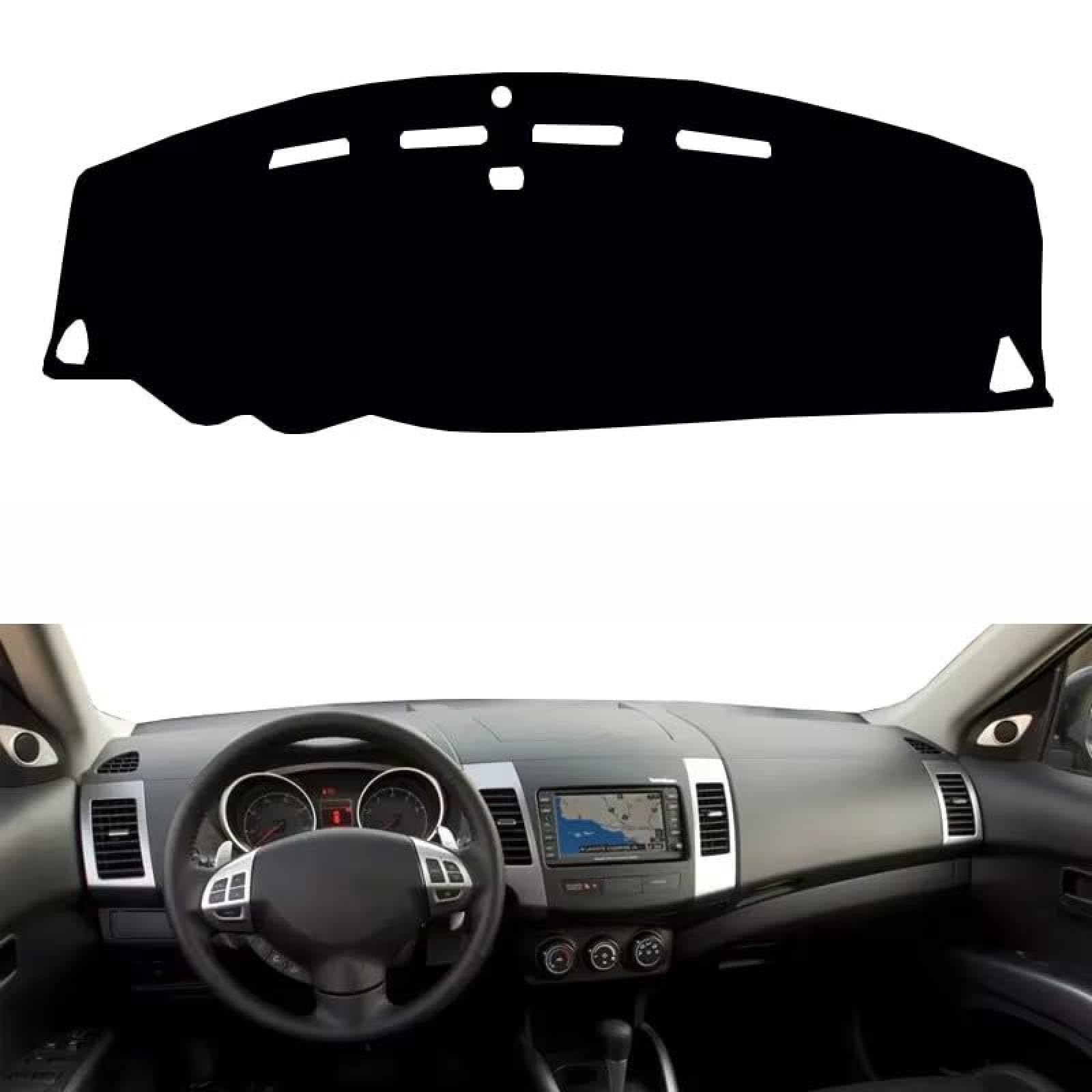 Armaturenbrett-Abdeckung Für Outlander 2007-2013 2011 2011 Auto Dashboard Cover Dash Schützardmatte Das Armaturenbrett-Armaturenbrett-Deckblock von Generisch