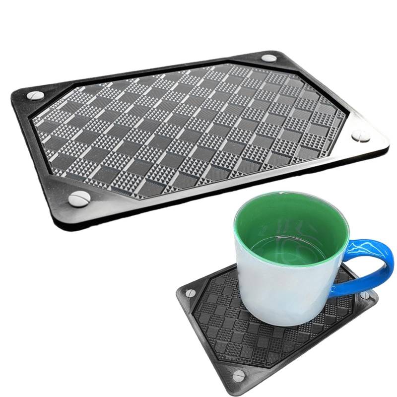 Armaturenbrett-Matte | Auto-Handy-Anti-Rutsch-Pad | Auto Center Control Sun & Wear Resistant Pad Auto Handy Auto Multifunktions wasserdichte Matte Autozubehör von Generisch