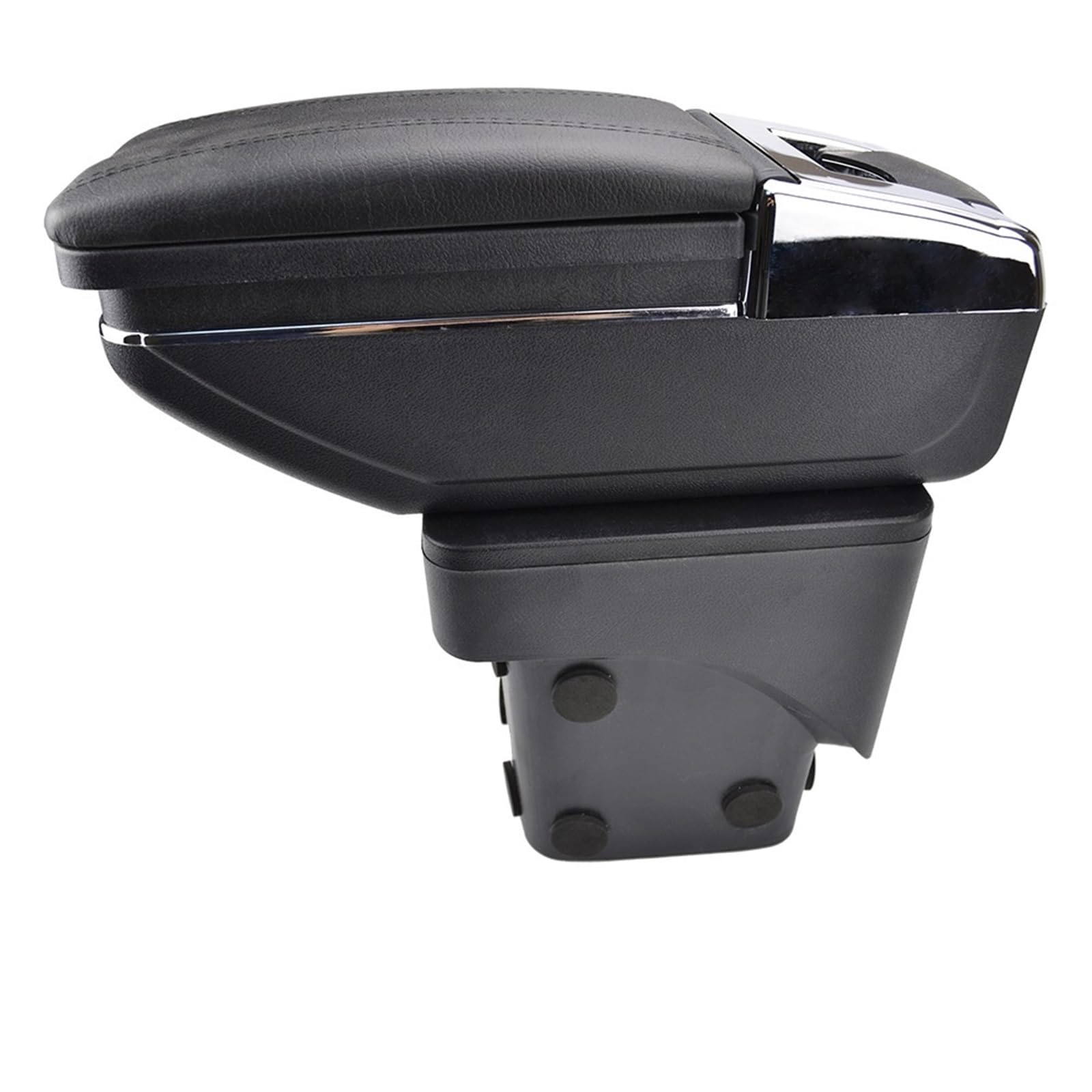 Armlehne, Aufbewahrungsbox Aufbewahrungsbox Für Die Armlehne Des Autos, Drehbare Armlehne, Für Ford Für Focus Mk2 2 2005–2011, Aufbewahrungsbox, Mittelkonsole(Black Thread) von Generisch