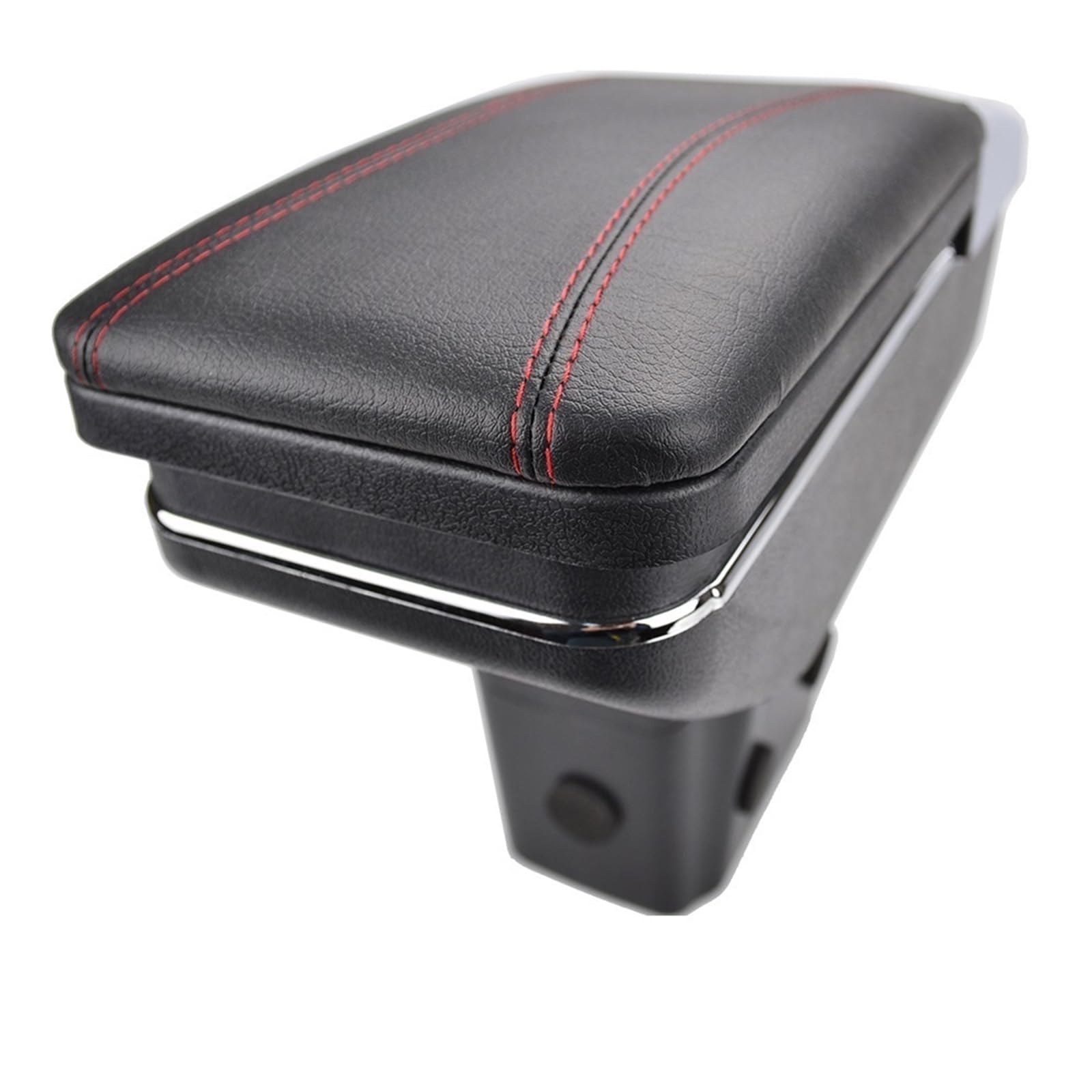 Armlehne, Aufbewahrungsbox Center Center Console Storage Box Für Chevrolet Für Cruze/Für Holden Für Cruze 2009-2015 Drehbare Armlehne Armlehne 2010 2011 2012 2013(Red Thread) von Generisch