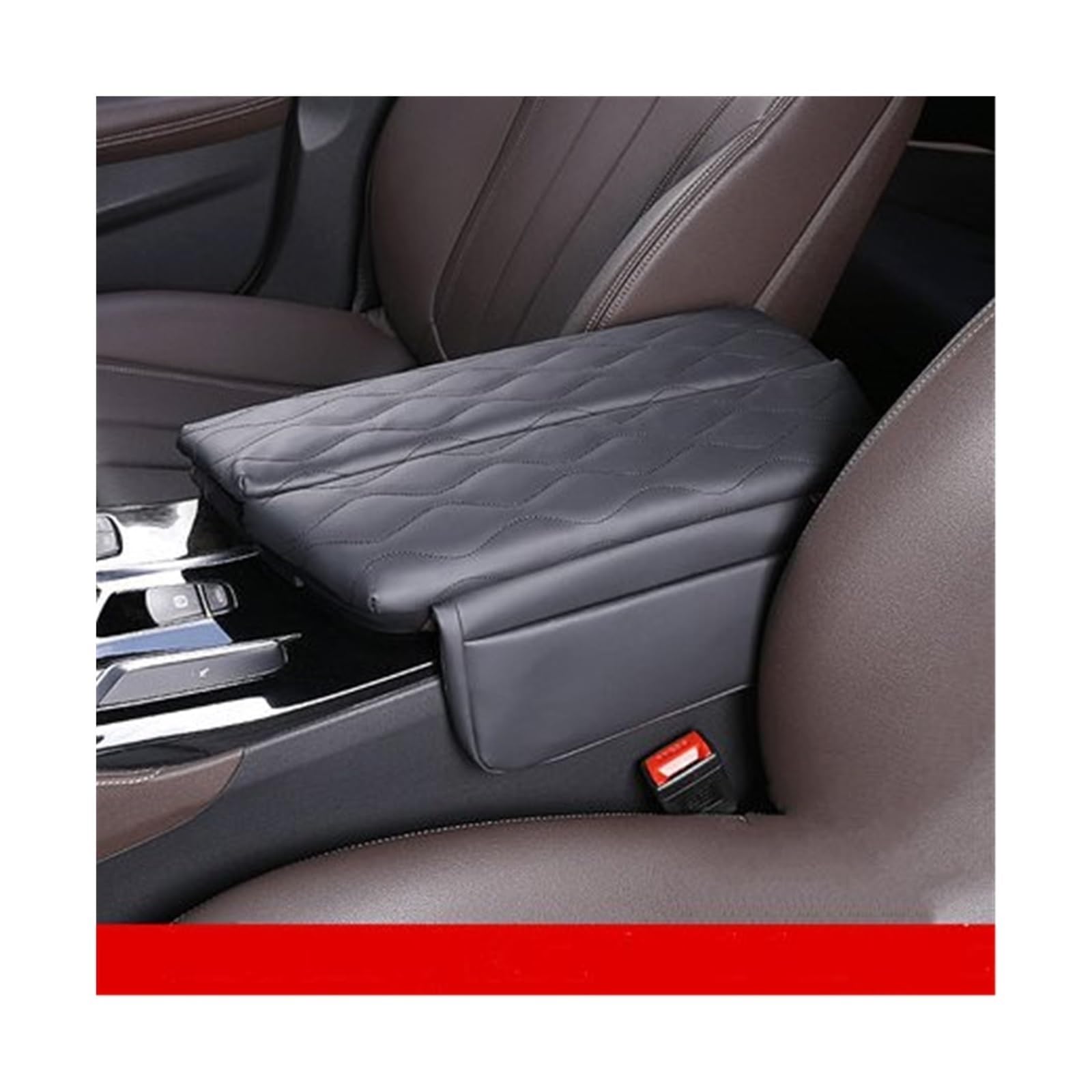 Armlehne für Auto Auto Armlehne Abdeckung Pad Auto Arm Rest Matte Lagerung Box Kissen LHD für BMW 5 Series G30 G38 6GT G32 2018-2022(1) von Generisch