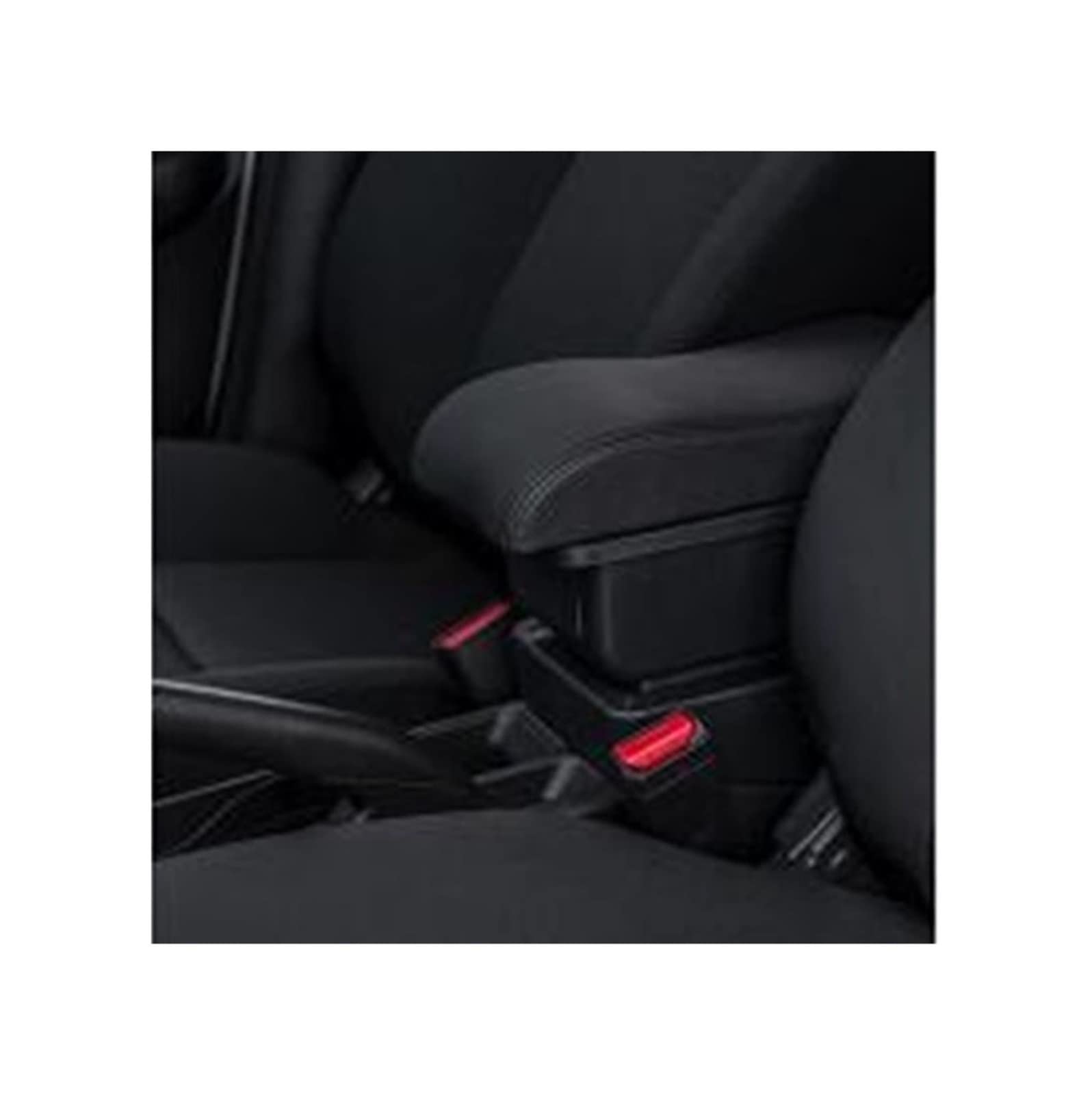 Armlehnen-Aufbewahrungsbox Für Citroen C3 Picasso Auto Armlehne Box Center Console Storage Box Arm Rest Doppel Schicht Drehbare Für Mit USB(A2 No USB) von Generisch