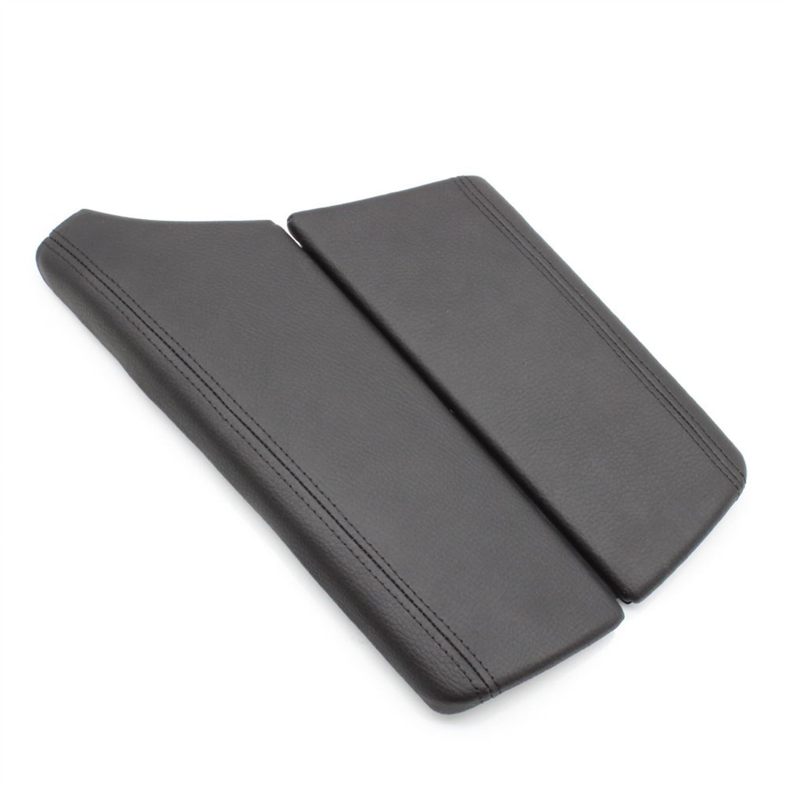 Armlehnenbox Für BMW 5 Series F10 F11 F18 2010-2017 Mittelkonsole Armlehne Fall Abdeckung Leder Aufbewahrungsbox Deckel Ersatz(Schwarz,Armrest Cover) von Generisch