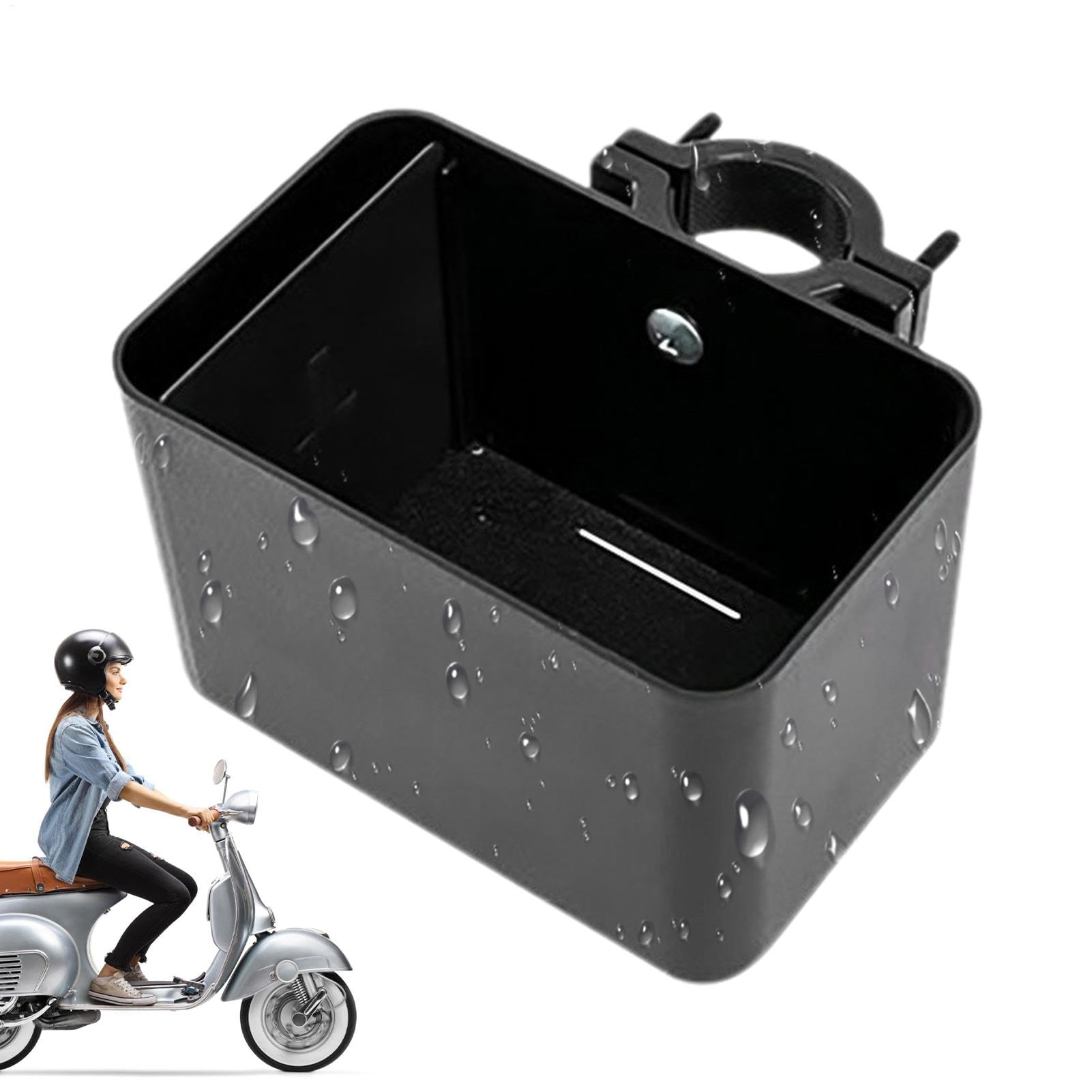 Aufbewahrungsbox für Elektromotorräder, große Kapazität, Motorrad-Batteriebox, verstellbares Schnapp-Design, verschleißfest, stabiler Batterie-Aufbewahrungskoffer von Generisch