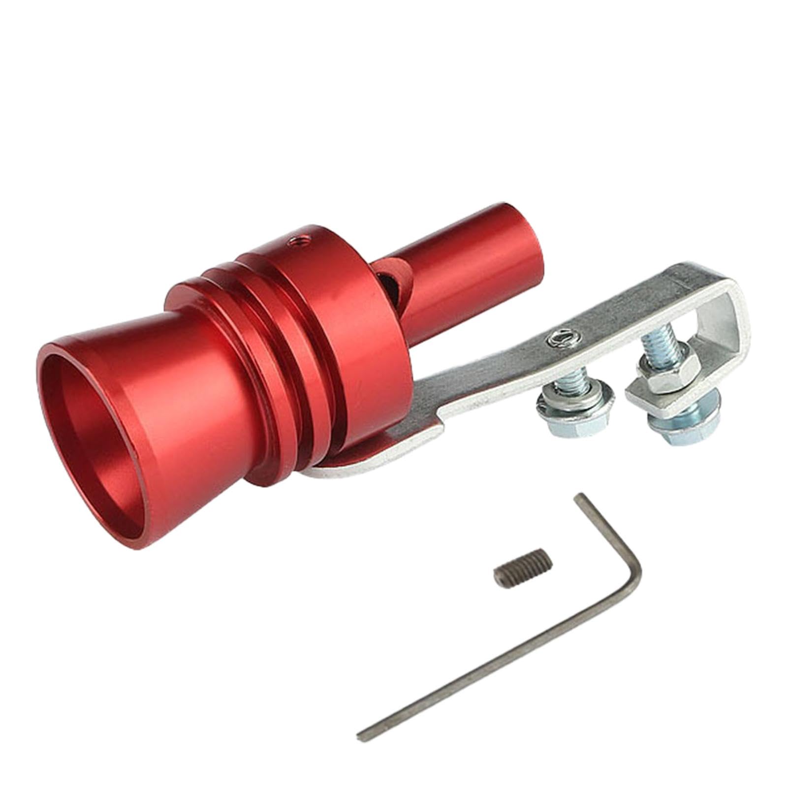 Auspuff – Leichter Auto-Auspuff-Sound-Booster | Auspuff-Sound-Verstärker Aus Aluminiumlegierung, Zubehör Für Endrohr-Abblasventile, Auto-Resonator, Auto-Schalldämpfer-Sound-Booster Für Autos Und Motor von Generisch