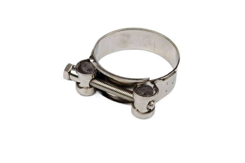 Auspuffspitze 2PCS IN63mm OUT101mm Auto Carbon Faser Auspuff End Tipps Rohre Universal Carbon Auspuff Endrohre(STAINLESS CLAMP ONLY) von Generisch