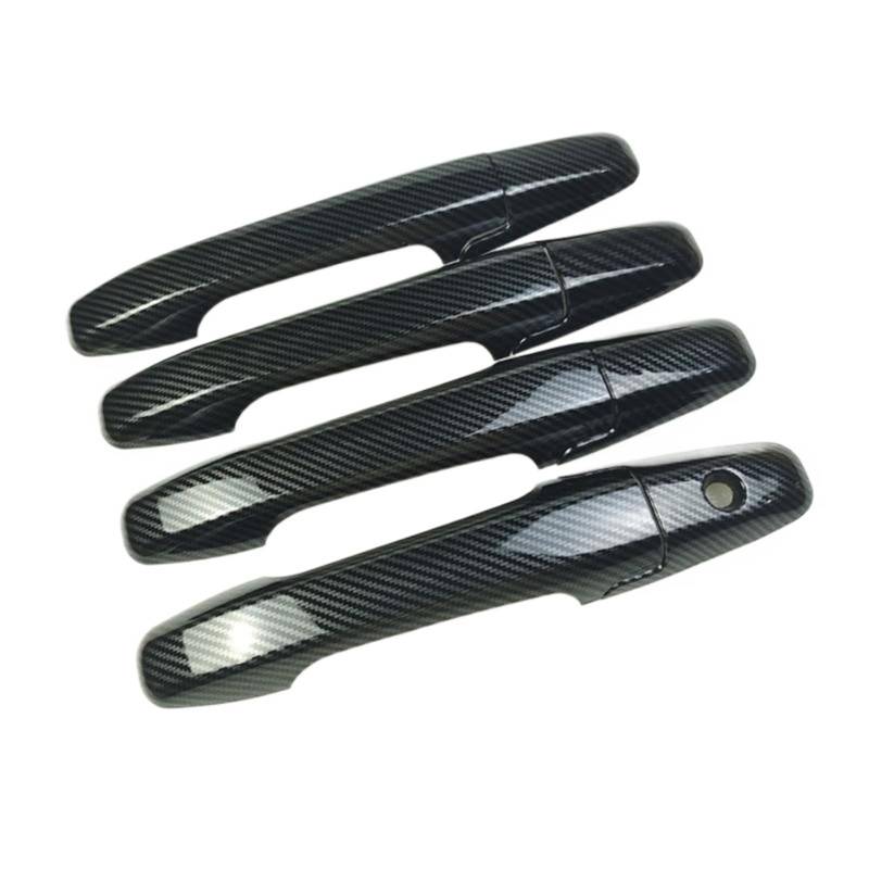 Außentürgriff Carbon Fiber Style Außentürgriffe Abdeckung Trim für Honda für Civic 2006-2011 von Generisch