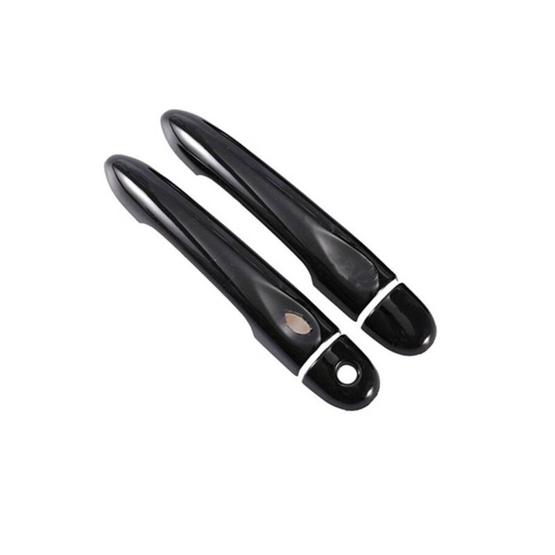 Außentürgriff Für Renault für Megane 3 MK3 III 2008-2014 2016 Glänzend Schwarz Auto Türgriff Abdeckung Trim(2Dr 1 key 1 button) von Generisch