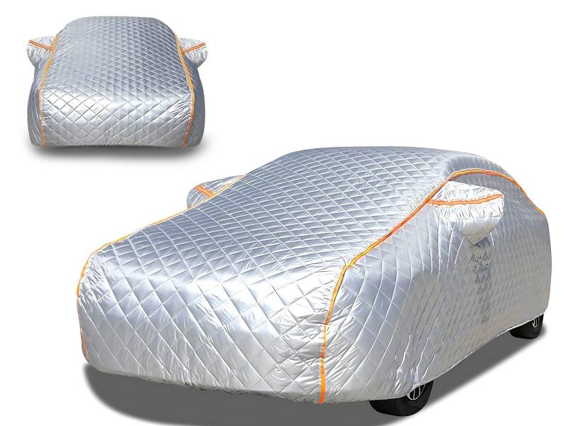 Auto Abdeckung Winter Für Fi𝗮t Mobi 2016-2025, Hagelschutzplane, Autoabdeckung Winter, Hagelschutz Abdeckplane Auto, 100% Polyester, AXR1226 von Generisch