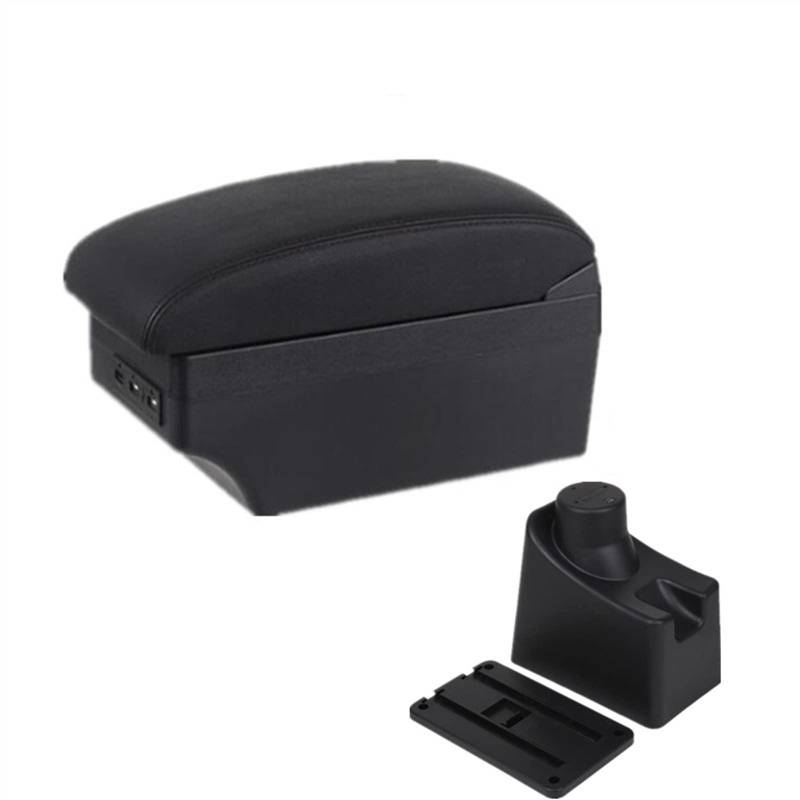 Auto Armlehne Auto Armlehne Box Center Console Storage Box Innen für Mit USB für Dacia Logan(7 USB C1) von Generisch