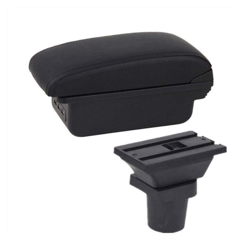 Auto Armlehne Für VW UP 2009-2020 Auto Armlehne Innen Teile Center Storage Box Für Mit USB Armlehne Box(7USB C4) von Generisch