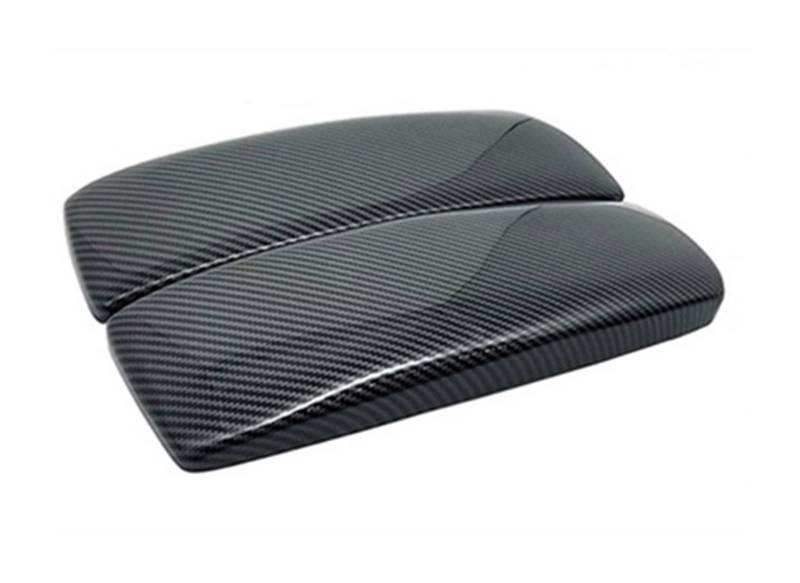 Auto-Armlehnenbox Armlehne Aufbewahrungsbox Abdeckung Innen Carbon Fiber Center Konsole Arm Rest Panel Trim für BMW X5 E70 F15 G05 X6 E71 F16 G06 X7 G07 Auto-Armlehne(for E70 E71) von Generisch