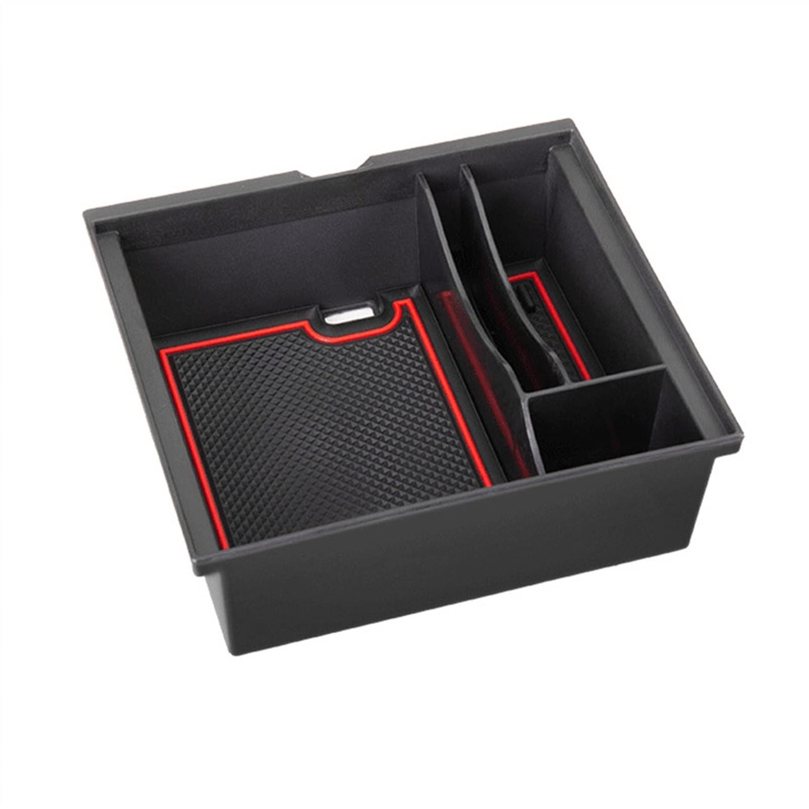 Auto-Armlehnenbox Center Console Organizer Lagerung Armlehne Lagerung Box für Tesla für Modell 3/Y 2021 2022(1) von Generisch