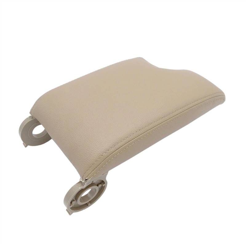 Auto-Armlehnenbox Für BMW 3er E46 1998-2005 Auto Links Fahrer Mittelkonsole Armlehne Abdeckung Pad Kissen Ersatz Kit(Beige) von Generisch