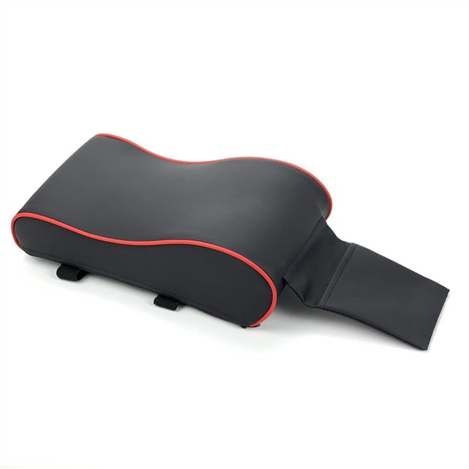 Auto-Armlehnenbox Für Renault Koleos für Megane Auto Mittelarmlehne Pad Autozubehör(Black With Red) von Generisch