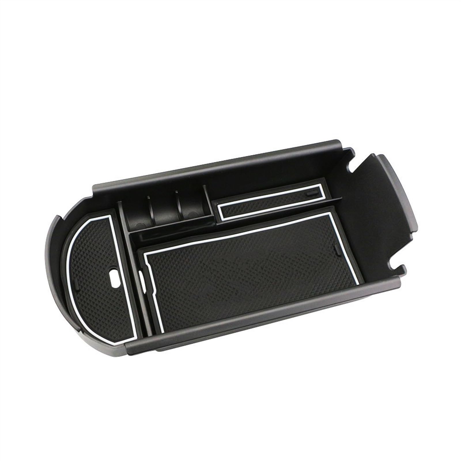 Auto-Armlehnenbox Für Toyota für CHR für CHR 2016-2021 Auto Center Console Armlehne Box Lagerung Box Organizer Container Halter Tablett Auto-Mittelkonsolen-Armlehnenbox(White mat) von Generisch