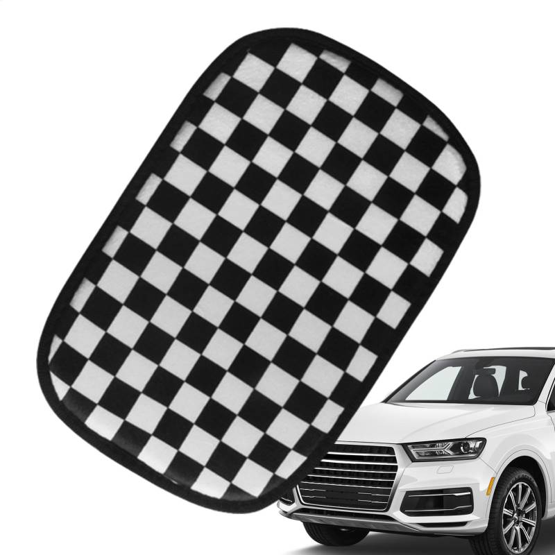 Auto-Armlehnenkissen, Auto-Konsolenbezüge, Plüschverdickung Auto Center Console Cover Pad, Rutschfestes Auto-Mittelkonsolenkissen, Handauflagekissen, Auto-Mittelkonsolen-Schutzhülle, Auto-Innenraum-Zu von Generisch