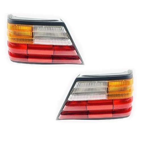 Auto-Bremslichter Hinten Stoßstange Rücklicht Für Mercedes Für Benz E Klasse W124 1985 1986 1987 1988 1989 1990-1996 Hinten stop Rücklicht Bremslicht Lampe(White Right) von Generisch