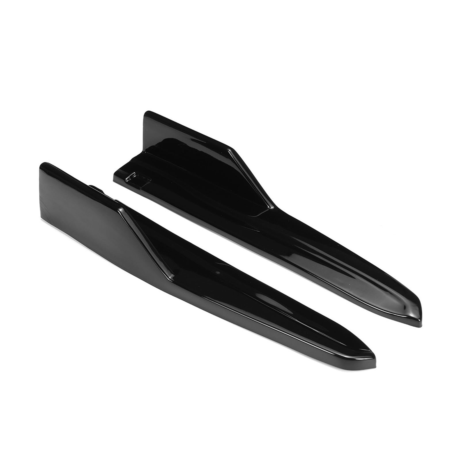 Auto Dach Spoiler Fenster Flügel Auto Heckstoßstange Seitensplitter Schutz für Toyota für Camry SE XSE 2018 2019 2020 Autozubehör(Glossy black) von Generisch