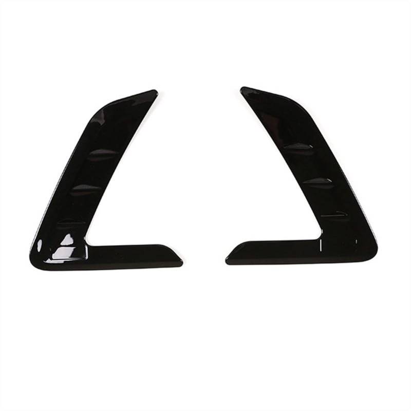 Auto Dach Spoiler Fenster Flügel Für BMW 3 Serie G20 G28 20202021 Autozubehör 2 Stück Auto Außenseitenkörper Luftauslassabdeckung Verkleidung Kotflügel Dekorative Aufkleber(Black.) von Generisch