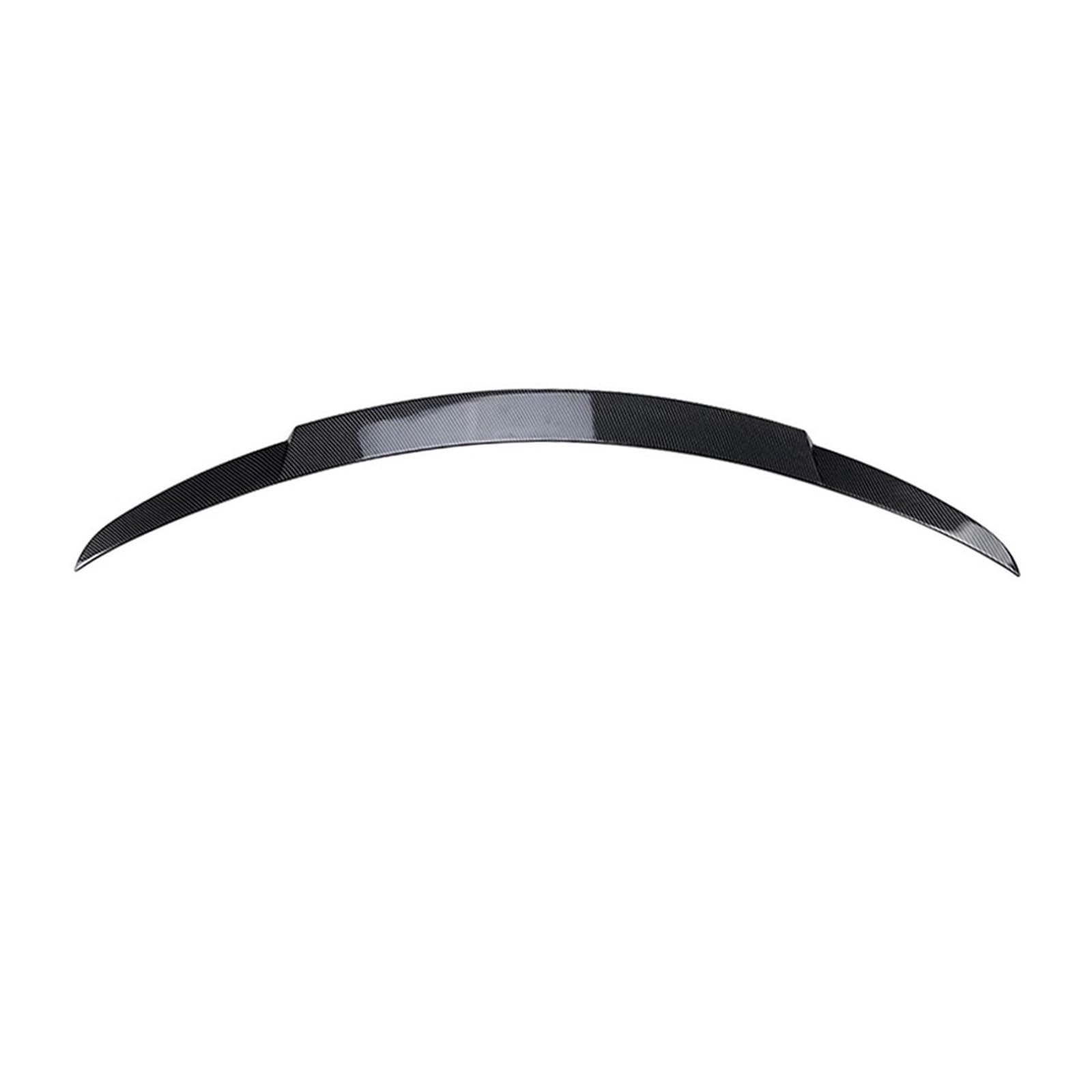 Auto Dach Spoiler Fenster Flügel Für Mercedes für Benz C Klasse W205 C200 C260 C180 C300 2015-2022 für Limousine Hinten Stamm Air Splitter Spoiler Flügel Dach Spoiler(Gloss Black) von Generisch