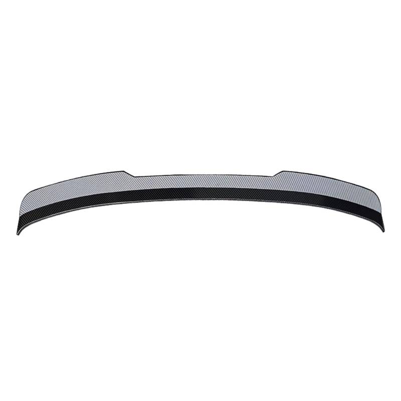 Auto Dachspoiler Auto-Heck-Dachspoiler, Heckflügel-Zubehör, für Ford für Focus ST Spoiler MK3 für Schrägheck 4-Türer 2012, 2015, 2016, 2017, 2018(Carbon texture) von Generisch