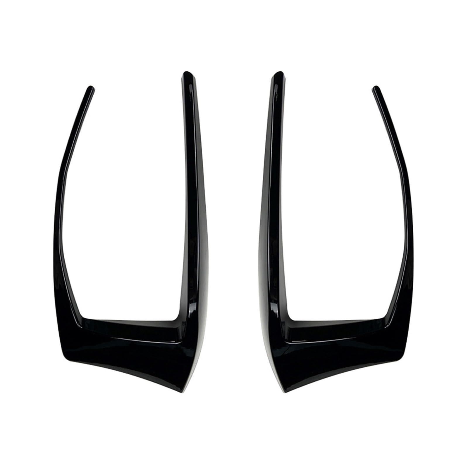 Auto Dachspoiler Auto Heckstoßstange Splitter Canard Spoiler Außenteile für VW für Golf 7 MK7 GTI R GTD R400 2012 2013 2014 2015 für Fließheck(Black Bottom) von Generisch