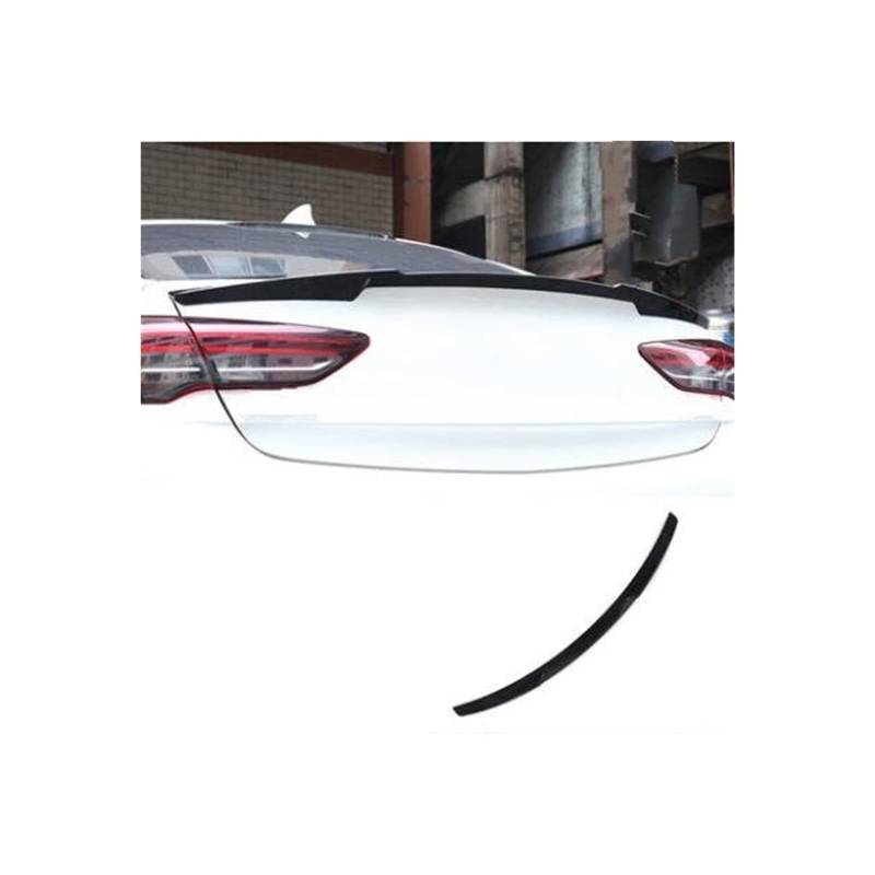 Auto Dachspoiler Für Opel für Insignia Spoiler 2017 2018 2019 Auto Hinten Dach Spoiler Hinten Flügel Körper Kit Auto Zubehör(Bright black) von Generisch