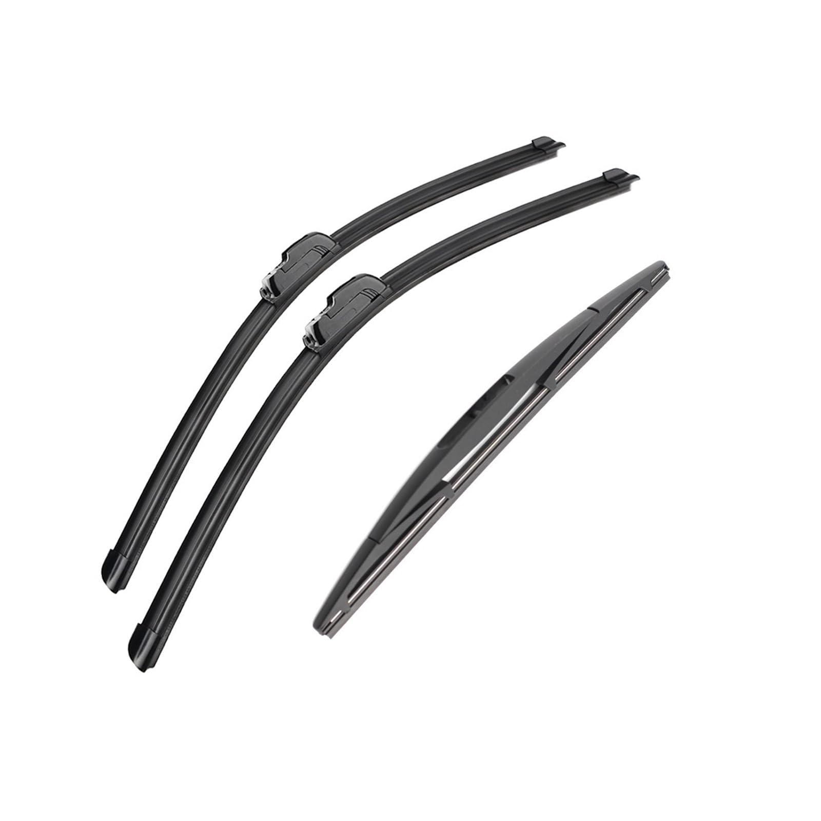 Auto-Fensterheber Für Mitsubishi Grandis 2003-2011 28 "+ 22" + 12 "3 STÜCKE Vorne Hinten Wischerblätter Windschutzscheibe Windschutz Fenster Wischer(12mm J Hooks) von Generisch