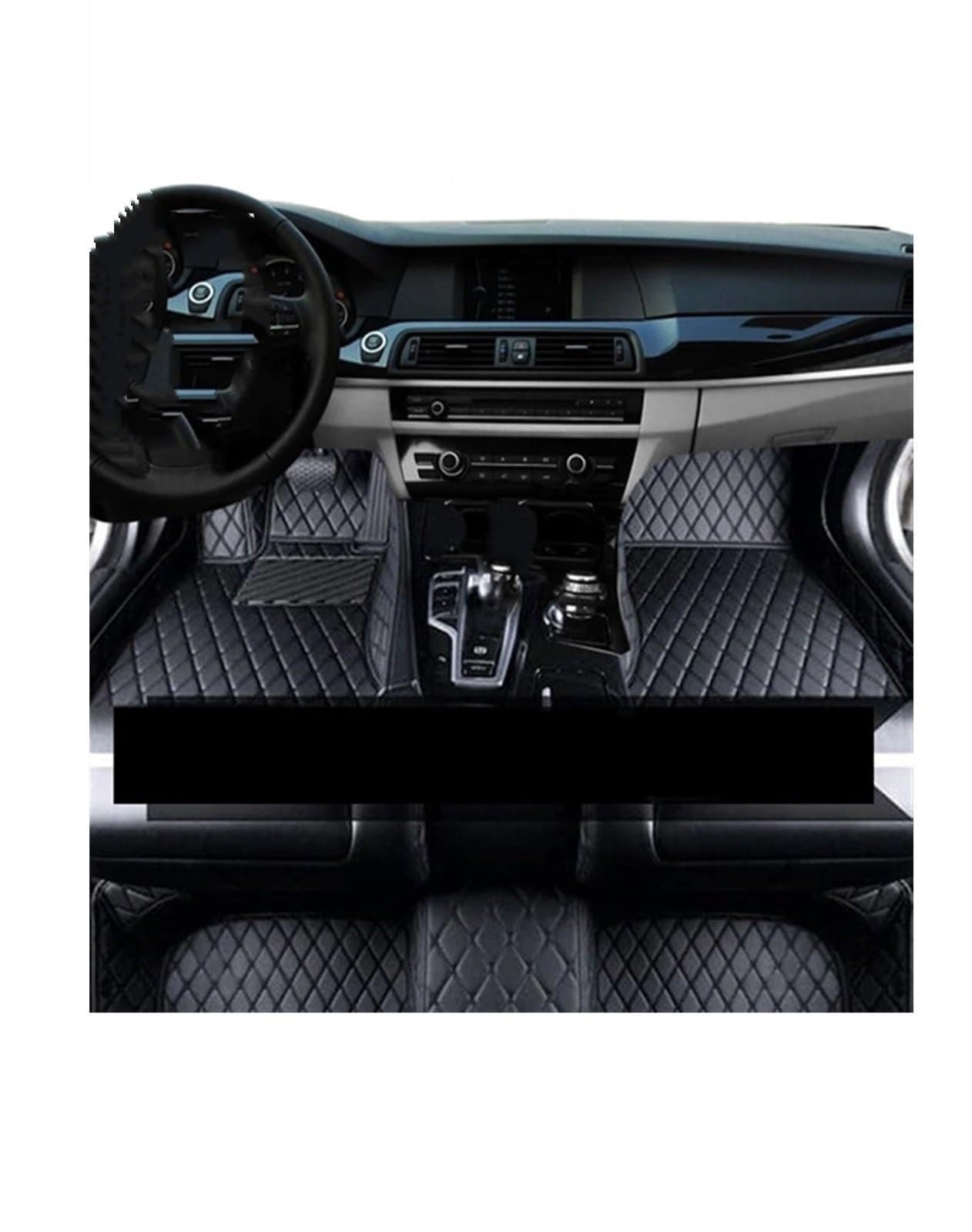 Auto-Fußmatte Automatten für Seat Alhambra MK2 7N 2011–2020, Teppiche, Matten, Bodenteppiche(LHD 1 Set 8) von Generisch